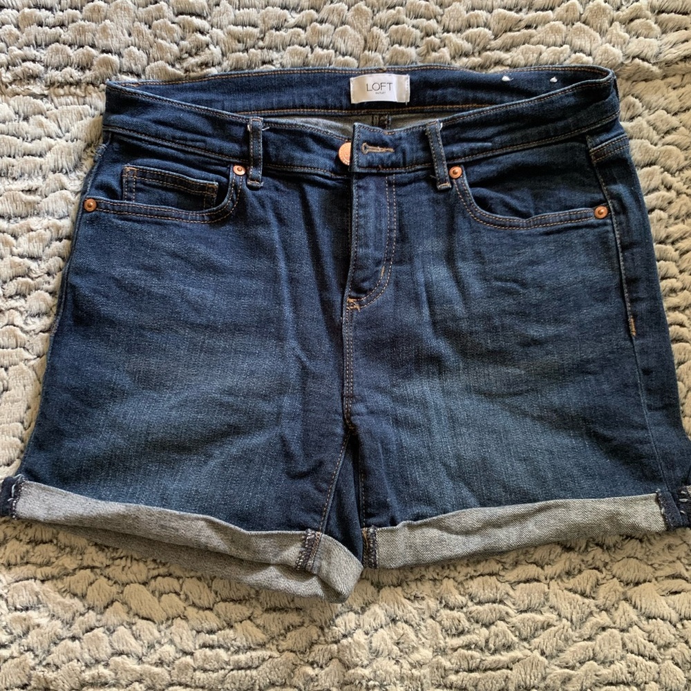 Loft denim shorts